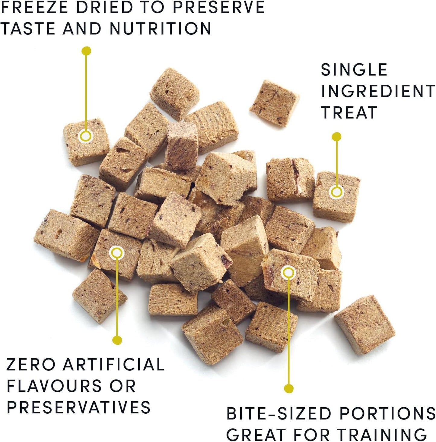 Crumps' Naturals Mini Trainers Freeze Dried Beef Liver (1 Pack),, 1.9OZ/ 55G
