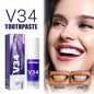 "Free Shipping" Hismile V34 Purple Toothpaste – Remove Yellow Stains & Brighten Your Smile